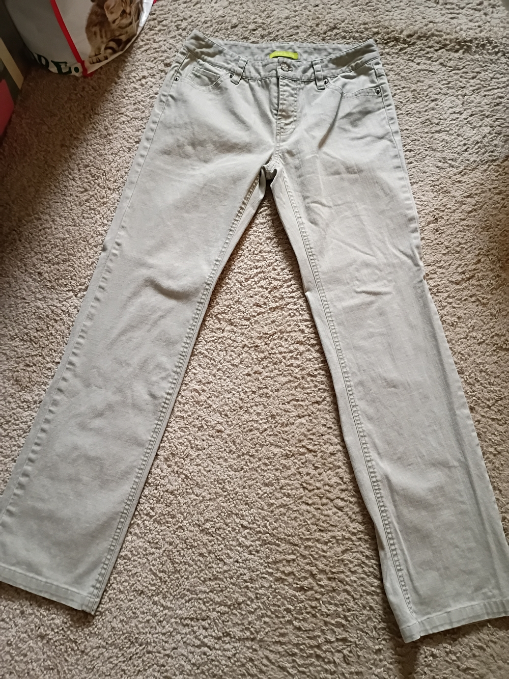 Sigrid Olsen Light Beige Casual Pants